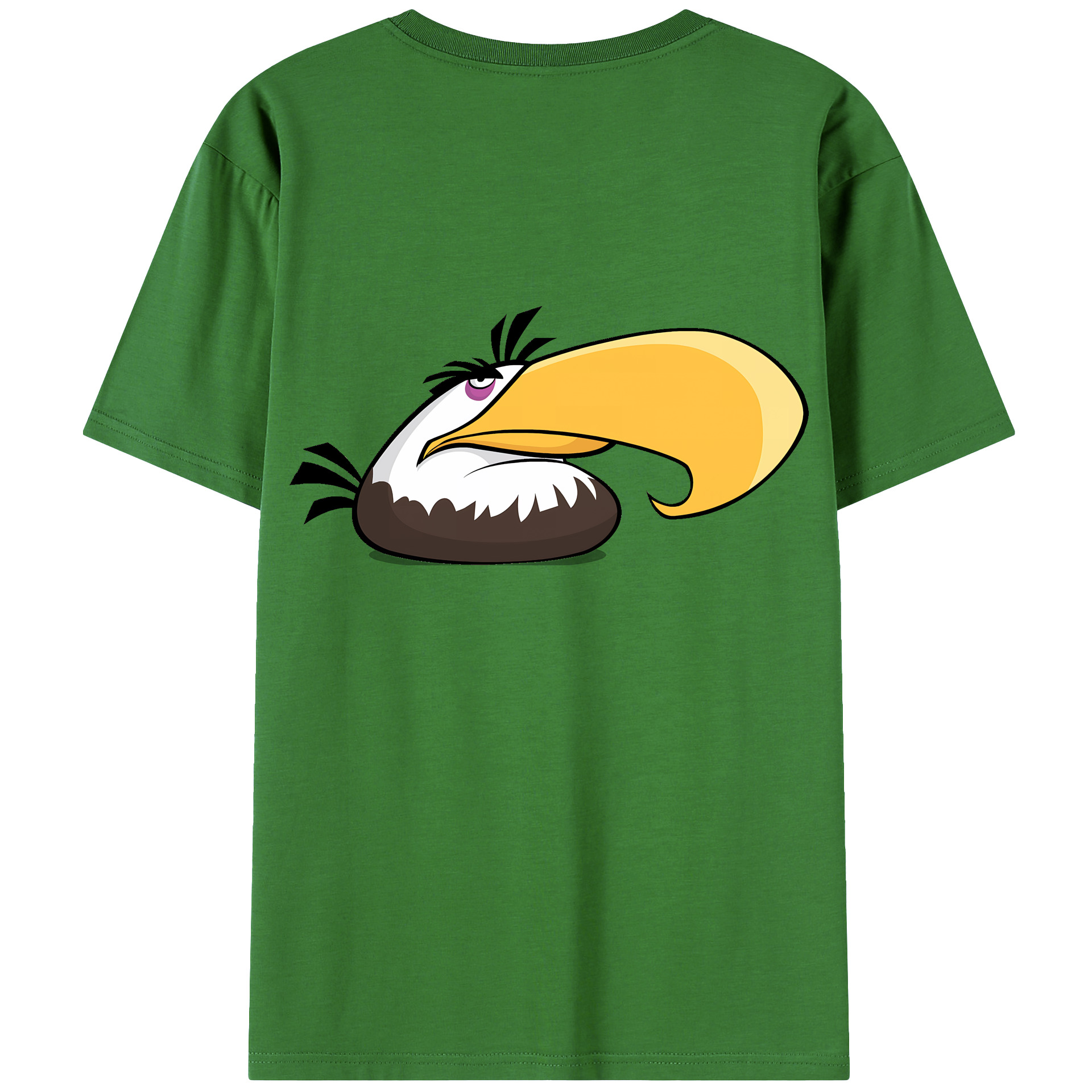 （画像用） Angry Birds アングリーバード レディース半袖Tシャツ(バックプリント)